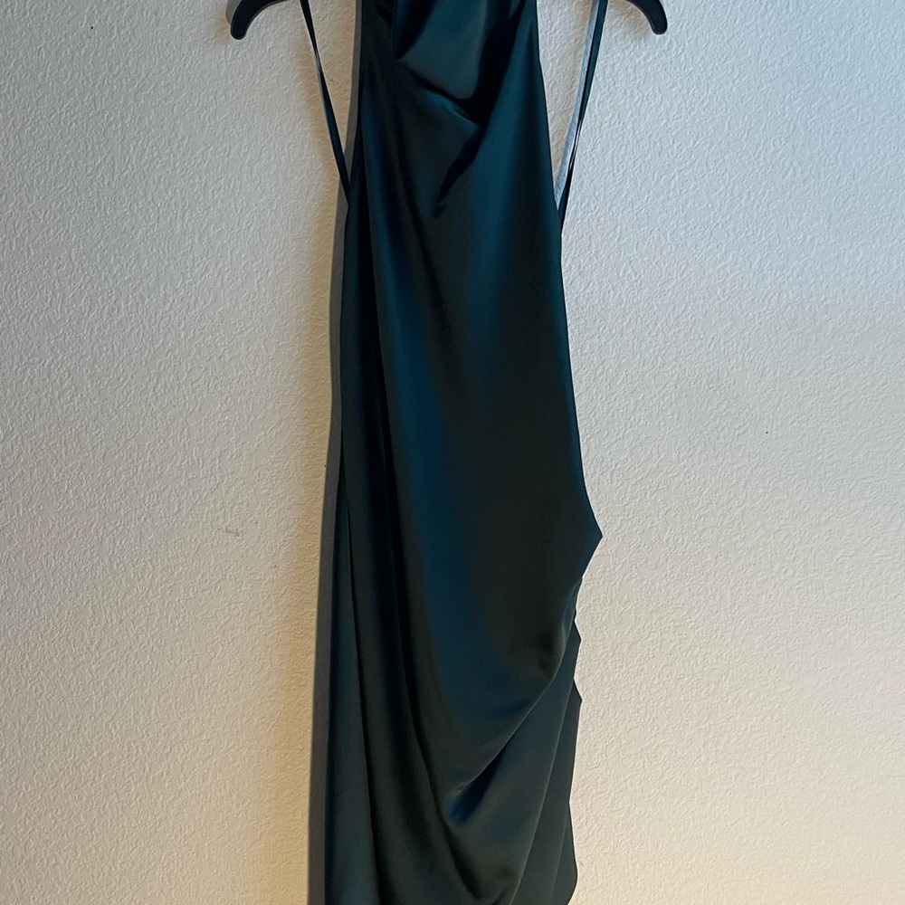 Gianni Bini Dark Green Mini Dress - Picture 10 of 10